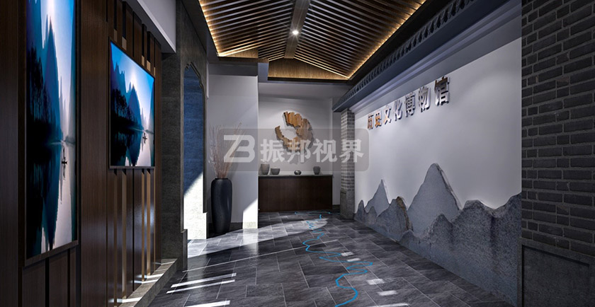 數(shù)字化博物館設計效果圖