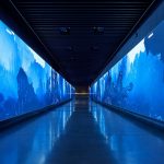 互動投影技術革新科技展覽館，數(shù)字藝術打造未來感空間！