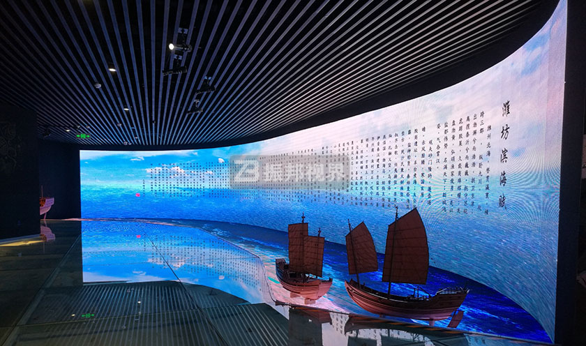 規(guī)劃館數(shù)字展廳方案中的沉浸式空間設(shè)計